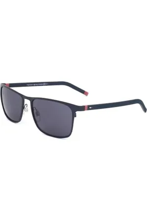 Tommy Hilfiger Lunettes de Soleil TH 1716/S WIR MATTE BLUE RED 57/16/145 Homme