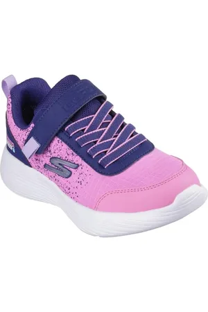 Skechers Go Run 400 V10 Basket, Navy/Hot Pink, 33 EU