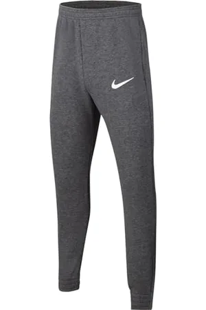 Nike PARK 20 Les Pantalons De Survêtement Garçon, Charbon Heathr/Blanc/Blanc, S