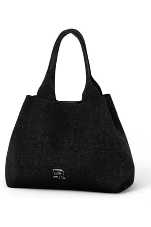 Ermanno Firenze Lurex, Handbag Unisex, Black