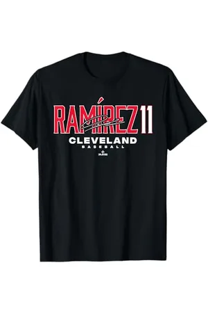 Ballpark MVP Name Number City Jose Ramirez 11 Cleveland Baseball MLBPA T-Shirt