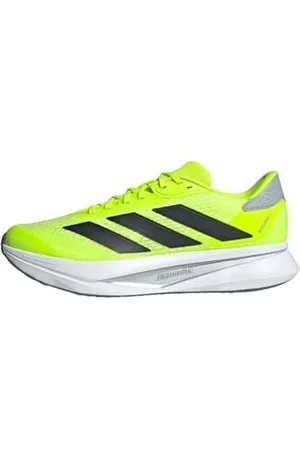 adidas Homme Duramo SL 2 Running Shoes Chaussures de Course, Lucid Lemon/Core Black/Halo Silver, 45 1/3 EU