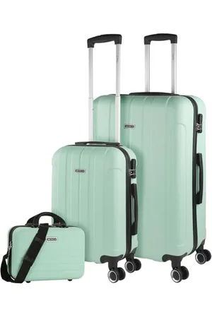 Itaca Valises. Lot de Valise Rigides 4 roulettes - Valise Grande Taille, Valise soute Avion, Bagages pour Voyages.Ensemble Valise Voyage. Verrouillage à Combinaison