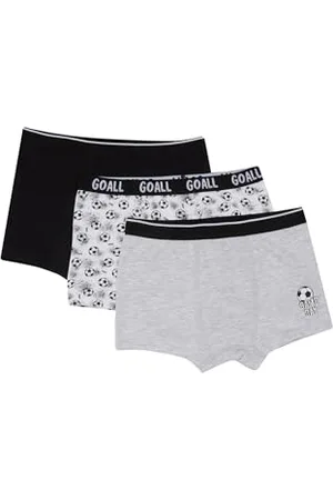 DeFacto Ensemble boxer pour hommes pour enfants - sous-vêtements confortables pour hommes pour garçons
