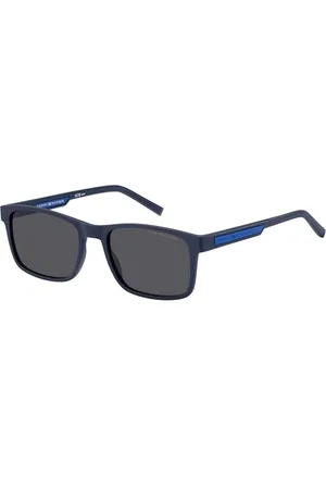 Tommy Hilfiger Lunettes de Soleil TH 2089/S MATTE BLUE 56/19/145 Homme