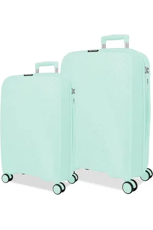 Roll Road Orbit Jeu de valises Bleues 54/64 cm Rigide 5,6 kg Fermeture TSA Polypropylène 5,6 kg 94,2 L Bagage à Main, , Talla única, Jeu de valises