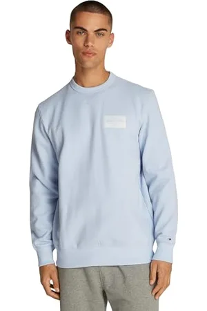Tommy Hilfiger MONOTYPE Label Sweatshirt MW0MW37466 Sweat-Shirt à Enfiler, , M Homme
