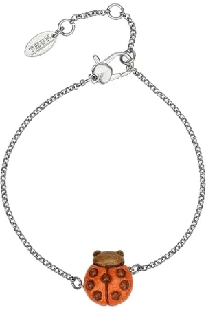 THUN Bracelet avec coccinelle - céramique, métal - Collection dédiée à vous - 16 + 3 cm