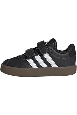 adidas VL Court 3.0 Shoes Infants Chaussures, Core Black/Cloud White/Core Black, 26.5 EU