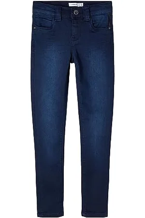 NAME IT Nkfpolly Dnmthayers 3542 SWE Pant Noos Jeans, , 140 Fille