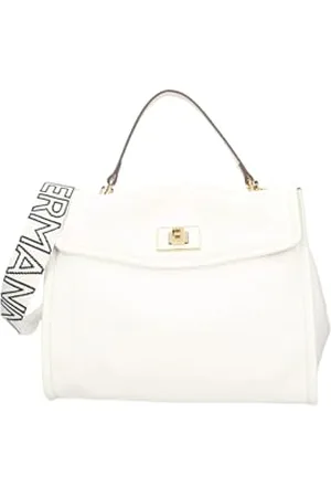 Ermanno Firenze Treasure, Handbag Unisex, Ivory