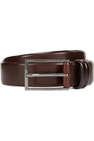 HUGO BOSS Carmello Ceinture, Marron (Dark Brown 202), 95 Homme