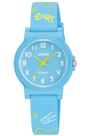 Lorus Garçon Analogique Quartz Montre avec Bracelet en Silicone RRX39JX9