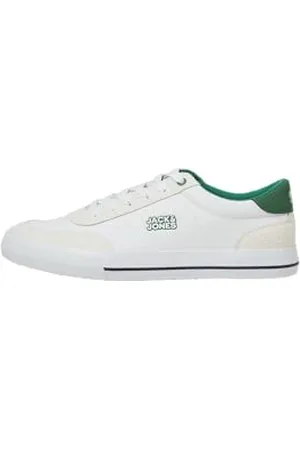 JACK & JONES Homme Jfwrob Canvas Combo, Blanc éclatant, 46 EU