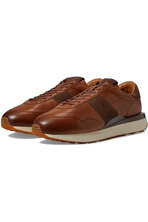 Ralph Lauren Baskets Train 89 pour Femme, Peau, 41 EU