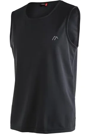 Maier Sports Peter, T-Shirt sans Manches pour Homme, T-Shirt Outdoor à col Rond pour la randonnée et Les Loisirs, Technologie dryprotec, Respirant, Puce NFC pour Un Recyclage Facile, , 4XL