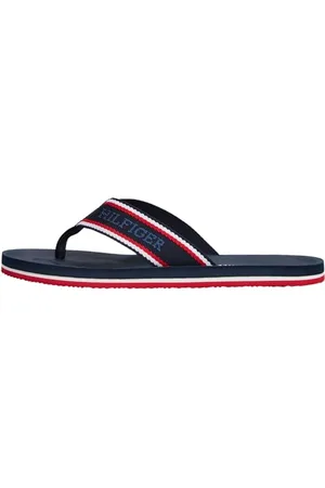 Tommy Hilfiger Homme Comfort Hilfiger Beach Sandal Fm0fm05510 Tongs, Blue (Desert Sky), 41 EU