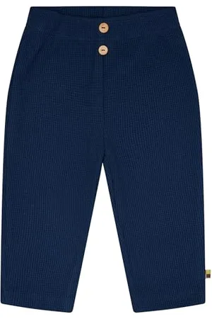 loud + proud Waffelstruktur, Gots-Zertifiziert Pantalon, , 62-68 Mixte Enfant