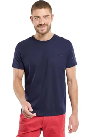 Armor.lux T- Shirt Manches Courtes avec Poche, , L Homme