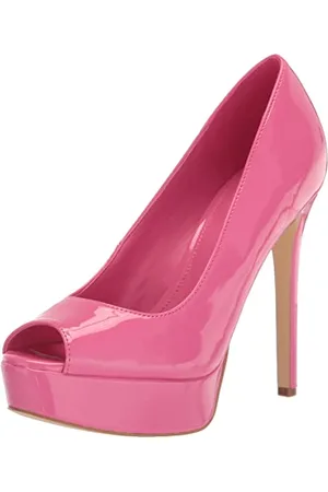 Guess Escarpins Cacei Chaussures pour Femme, Fuschia Brevet 660, 36.5 EU