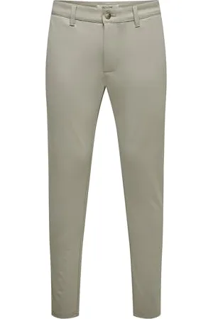 Only & Sons Pant Onsmark Slim Gw 0209 Pantalon Noos, Kaki Vintage, 33W / 30L Hommes