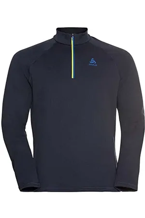 Odlo Homme T-shirt à manches longues avec fermeture éclair BESSO