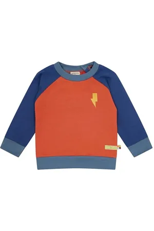 loud + proud Colorblock, Gots-Zertifiziert Maillot de survêtement, , 122-128 Mixte Enfant