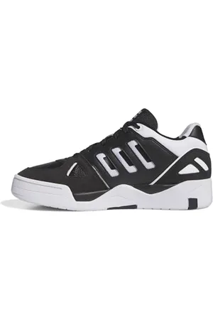 adidas Homme Midcity Low Shoes Chaussures de Basket-Ball, Core Black/Cloud White/Core Black, 42 2/3 EU