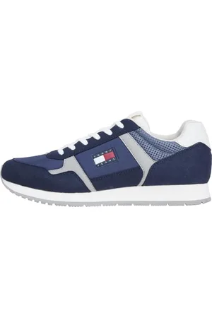 Tommy Hilfiger Homme TJM Runner Casual Em0em01590 Bas, Blue (Dark Night Navy), 40 EU