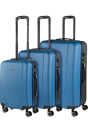 Itaca Valises. Lot de Valise Rigides 4 roulettes - Valise Grande Taille, Valise soute Avion, Bagages pour Voyages.Ensemble Valise Voyage. Verrouillage à Combinaison