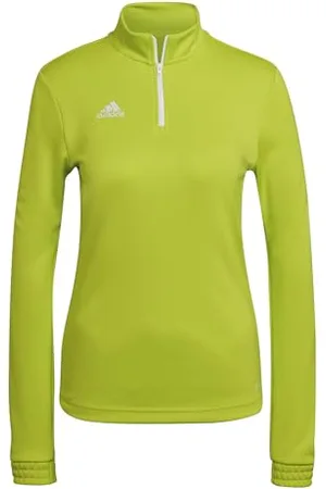 adidas Femme Entrada 22 Training Top, Team Semi Sol Yellow, XS