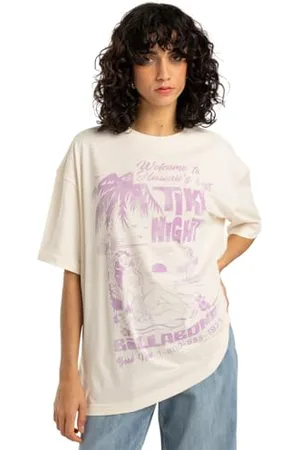 Billabong T-Shirt Manche Courtes High on Life Blanc L