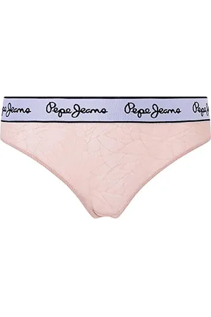 Pepe Jeans String en Maille sous-vêtements Style Bikini, , XL Femme