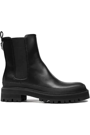 Guess Femme Babala Ankle Boots, Black, 36 EU