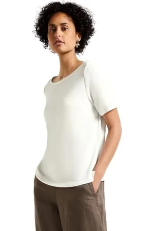 Street one A322696 T-Shirt, Blanc Cassé, 36 Femme