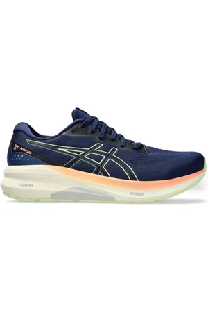 Asics Chaussures de Course GT-4000 4 2E pour Homme, Blue Expanse/Cool Matcha, 8 Wide