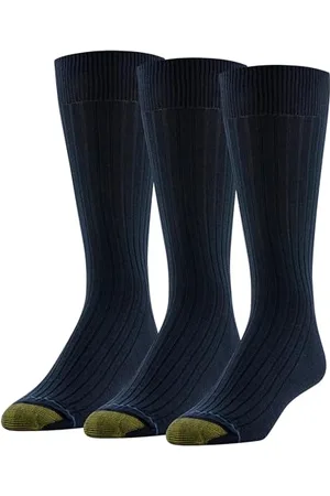 Gold Toe Chaussettes basses - Opaque - Homme or Parent taille unique - bleu - Large