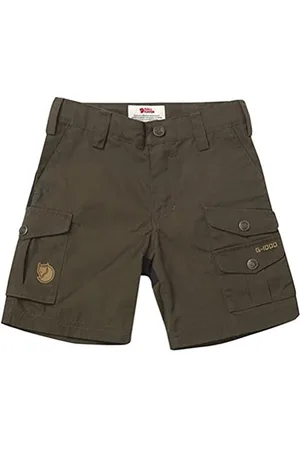 Fjällräven FJÄLLRÄVEN Mixte enfant Kids Short pour Vidda Short 158 Cm Bleu Uncle, , 152 EU