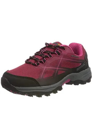 Regatta Chaussures Techniques Junior Basses - Kota, Hiking Boot Fille, Rose (Dark Cerise/Cabaret), 34 EU
