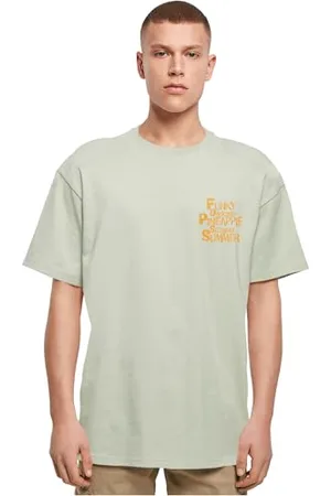 Merchcode Mp0008580-funky Pineapple Oversized T-Shirt, , M Hommes
