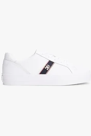 Tommy Hilfiger Femme Vulc Webbing Sneaker Fw0fw08903 Bas, , 38 EU