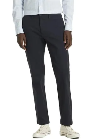 Dockers Homme Pantalons, Slim, Polycoton, Marine, 38W / 32L