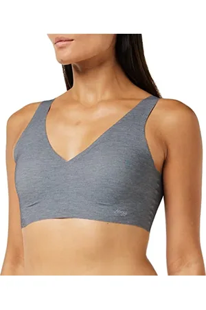 Sloggi ZERO Feel Natural Top - Soutien-gorge sans armature Femme - Gris ( M014) - XS