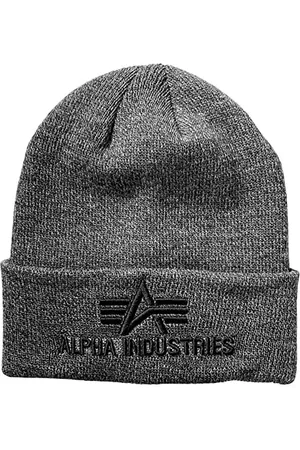 Alpha Industries 3D Bonnet tricoté en Acrylique pour Hommes, , Talla Única Mixte