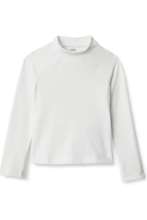 Amazon T-Shirt Rashguard à Manches Longues Garçon, , 6-7 Ans