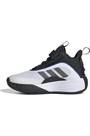 adidas Mixte OWNTHEGAME 3.0 Shoes Chaussures de Basket-Ball, Cloud White/Core Black/Core Black, 36 2/3 EU