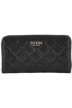 Guess Laurel Portefeuille à Carreaux pour Femme Taille Unique
