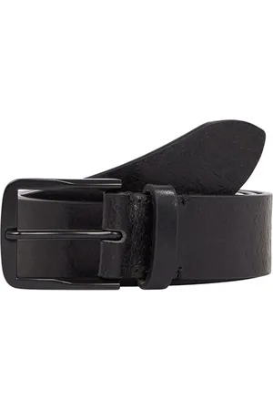 Calvin Klein Jeans CLASSIC FLAT LTHR BELT 35MM AOP Ceinture fixe Homme, , 100