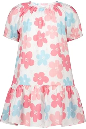 Salt & Pepper BY KIDS PARK Girls Summer Dress Musselin Robe décontractée, , 128 Fille