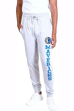 Ultra Game Pantalon de Jogging Officiel NBA Game Day Super Doux pour Homme, Unisexe, Dallas Mavericks, Gris chiné, XL